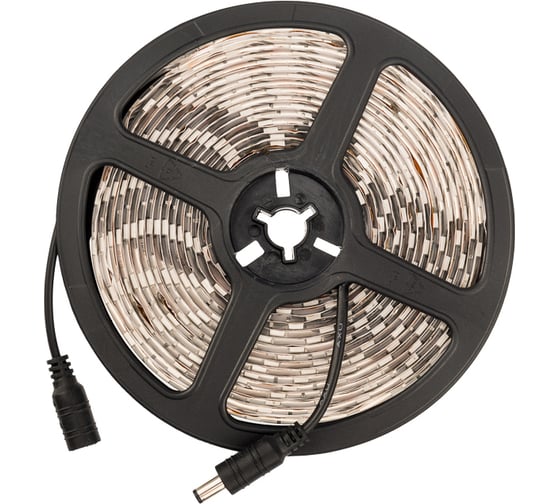 Светодиодная лента Lamper LED силикон 5м, 12В, 10 мм, IP65, SMD 5050, 60 LED/m, свет синий 141-493