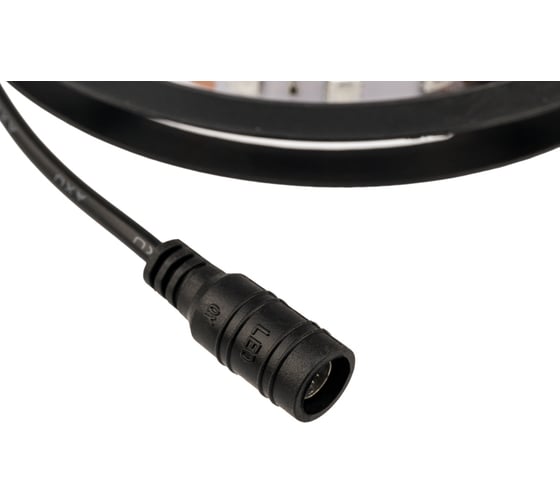 Светодиодная лента Lamper LED силикон 5м, 12В, 10 мм, IP65, SMD 5050, 60 LED/m, свет синий 141-493