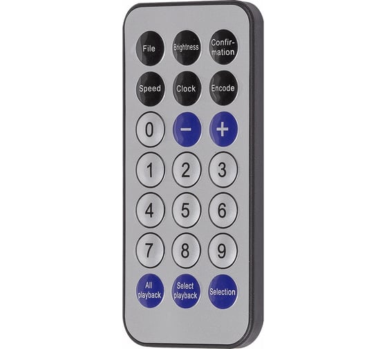 Контроллер MAKSILED DMX 5В, 4096pix, SD-card, ПДУ, SPI/DMX, IP20, 70x53x19мм ML-4096-RC