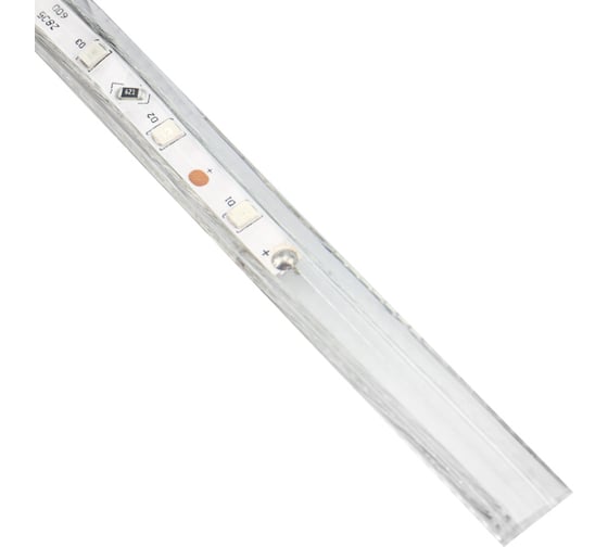 Светодиодная лента Neon-Night LED 220В, 10x7 мм, IP67, SMD 2835, 60 LED/m, свет RGYB, 100 м 142-609