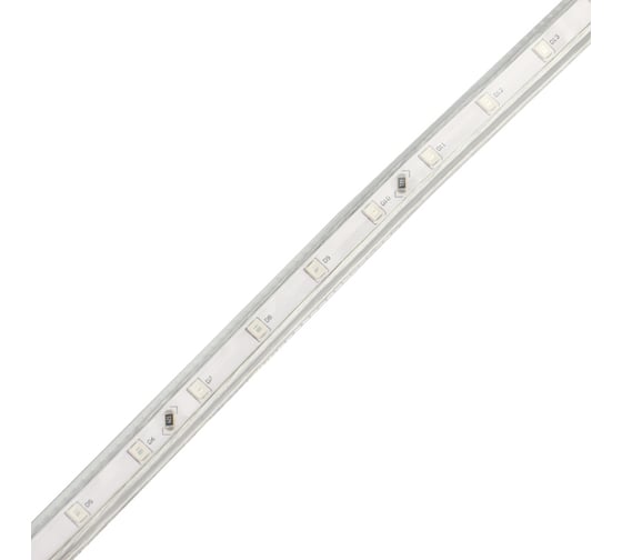 Светодиодная лента Neon-Night LED 220В, 10x7 мм, IP67, SMD 2835, 60 LED/m свет желтый 100 м 142-602
