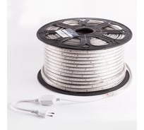 Светодиодная лента Neon-Night LED 220В 6x10.6 мм IP67 SMD 3014 120 LED/m теплый белый, 100 м 142-802