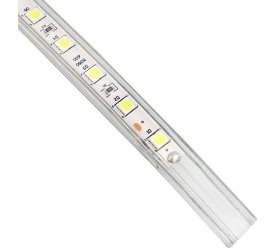 Светодиодная лента LED 220В, 13x8 мм, IP67, SMD 5050, 60 LED/m, свет белый 100 м Neon-Night 142-105