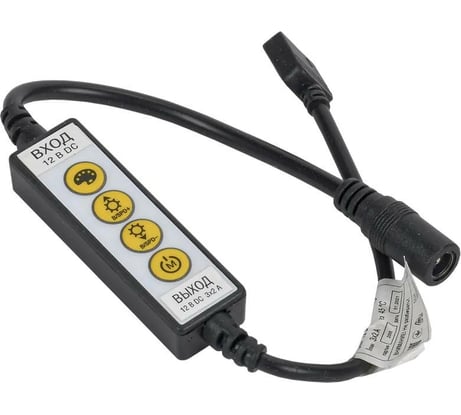 Контроллер без ПДУ К RGB IEK 3 канала 12В 2А 72Вт LSC2-RGB-072-K-20-12-W