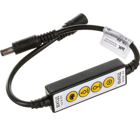 Контроллер без ПДУ К MONO IEK 1 канал 12В 6А 72Вт LSC2-MONO-072-K-20-12-W