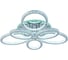 Светодиодная люстра Profit Light 8033/3+3 CHR 3