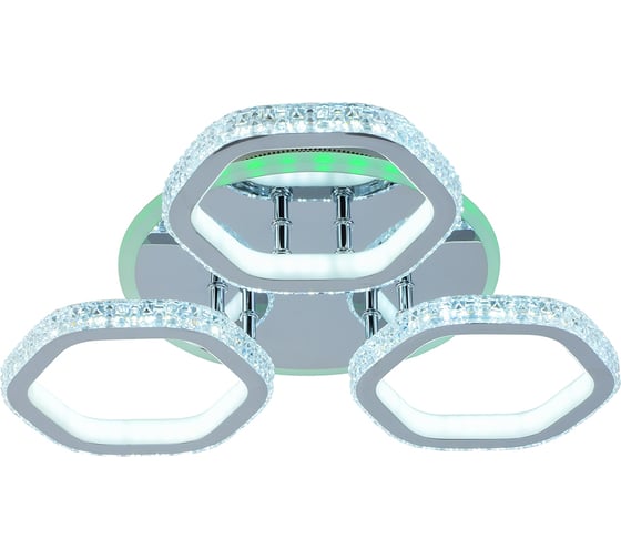 Светодиодная люстра Profit Light 8046/3 CHR