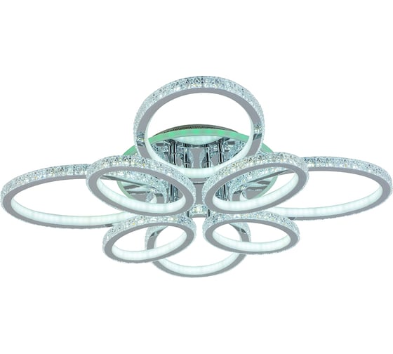 Светодиодная люстра Profit Light 8033/4+4 CHR