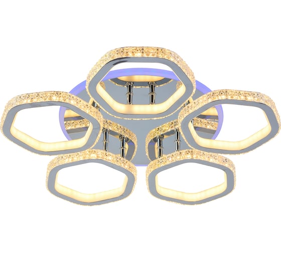 Светодиодная люстра Profit Light 8046/5 CHR