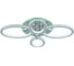 Светодиодная люстра Profit Light 8033/2+2 CHR 2