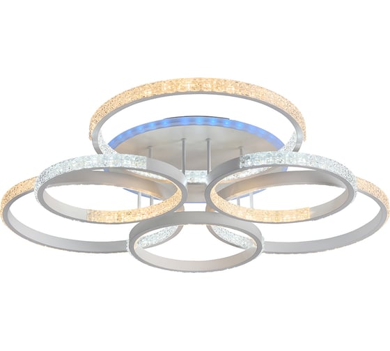 Светодиодная люстра Profit Light 8047/3+3 WHT