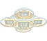 Светодиодная люстра Profit Light 8053/4+1 WHT 1