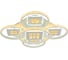 Светодиодная люстра Profit Light 8053/4+1 WHT 2