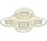 Светодиодная люстра Profit Light 8053/4+1 WHT 3