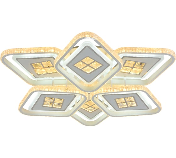 Светодиодная люстра Profit Light 8054/3+3 WHT