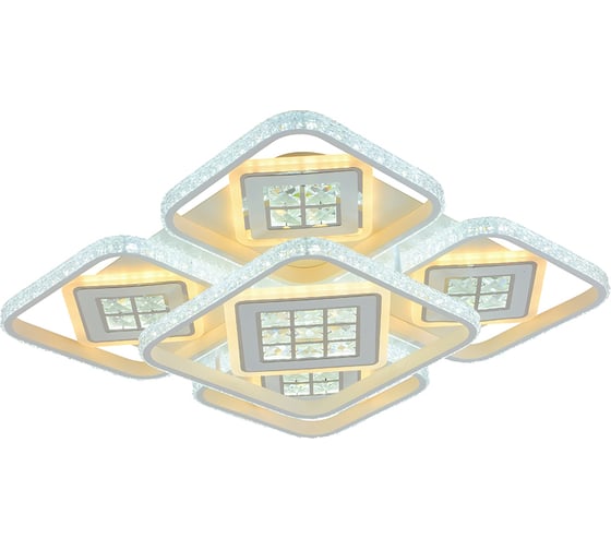 Светодиодная люстра Profit Light 8051/4+1 WHT B