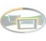 Светодиодная люстра Profit Light 8297 WHT 2