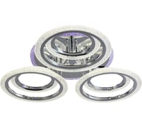 Светодиодная люстра Profit Light 8086/3+3 CHR B