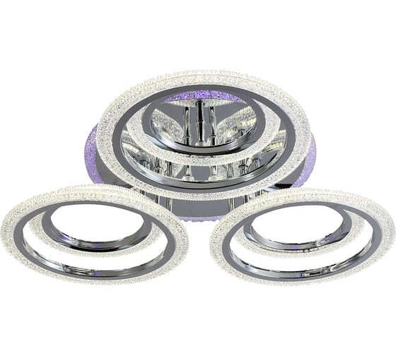 Светодиодная люстра Profit Light 8086/3+3 CHR B 1