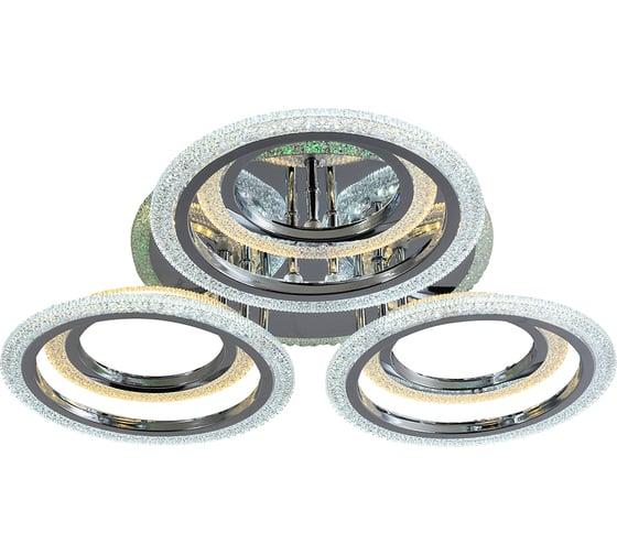Светодиодная люстра Profit Light 8086/3+3 CHR B