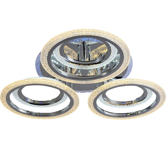 Светодиодная люстра Profit Light 8086/3+3 CHR B