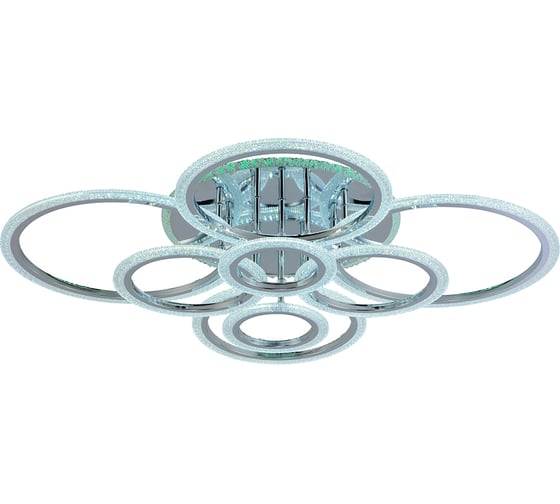 Светодиодная люстра Profit Light 8086/8 CHR