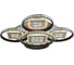 Светодиодная люстра Profit Light 8053/4+1 WHT+BLK 3