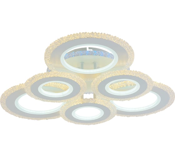 Светодиодная люстра Profit Light 8081/3+3 WHT