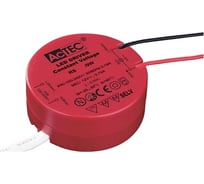 Блок питания AcTEC 24В, 9Вт, IP20, 0.38A, d53xh22мм RS24V/9W