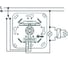 Диммер AcTEC 220В, 10-350Вт, IP20, 1.5A max, 83.5x83.5x44мм D350S 3