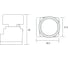 Диммер AcTEC 40mA, IP20, 1-10V, 25.5x21.5x35мм SDF30 2