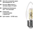 Лампа светодиодная E27 "Филамент" С37-6 Вт-230 В-4000 К TDM ELECTRIC SQ0340-0299 3