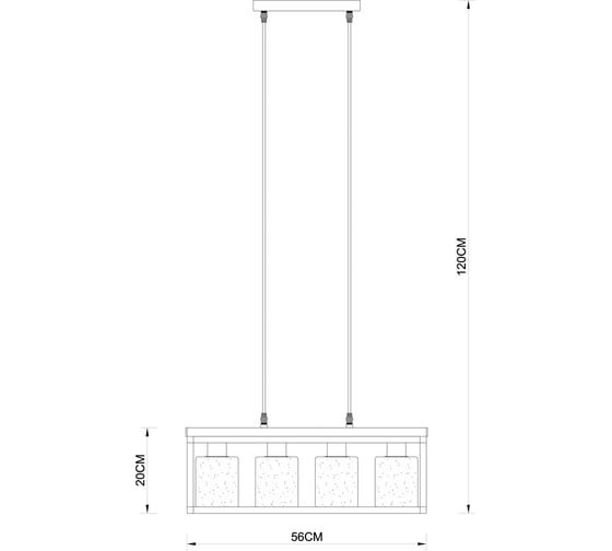 Светильник ARTE LAMP DUBLIN A7025SP-4BK
