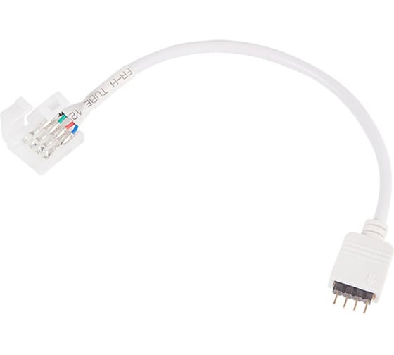 Коннектор Lamper для соединения RGB LED лент с влагозащитой 10 мм с контроллером, 10 шт 144-132 1