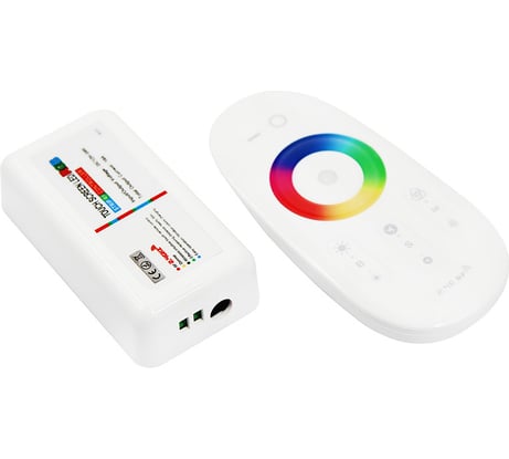 Контроллеры Lamper для RGB светодиодных лент 2.4G с сенсорным пультом ДУ 143-103-1