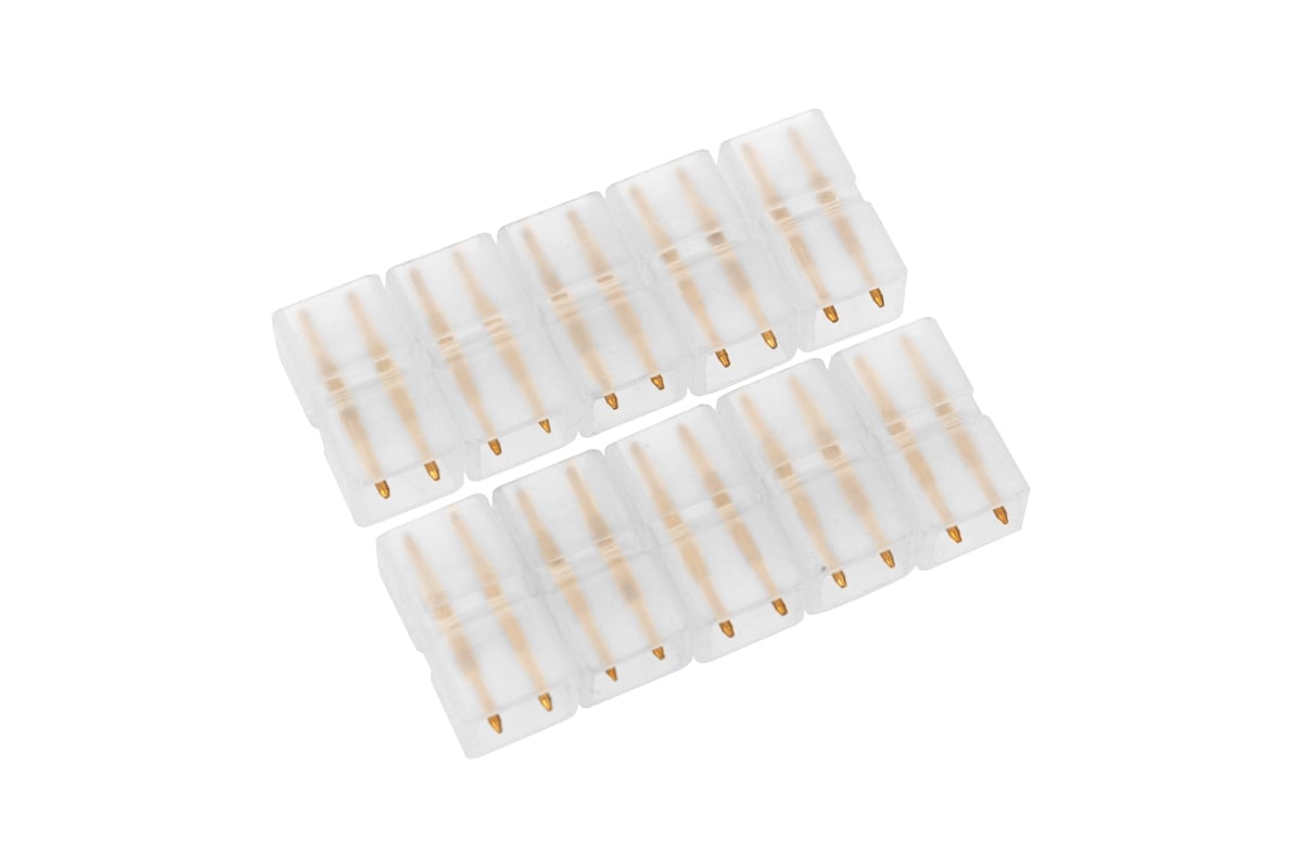 Соединительный коннектор Neon-Night для LED ленты 220 В SMD 2835 10 шт ...