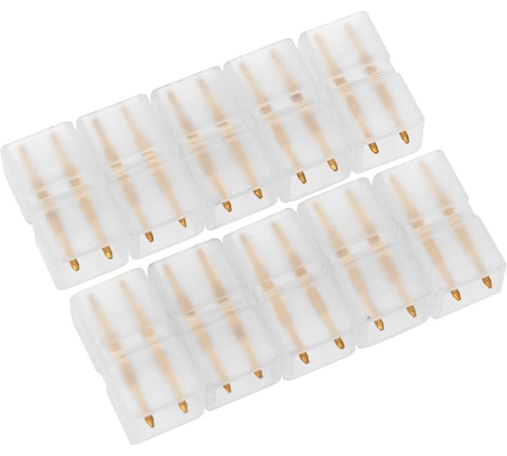 Соединительный коннектор Neon-Night для LED ленты 220 В SMD 2835 10 шт 142-003