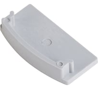 Заглушка REXANT для алюминиевого профиля подсветки 28x12 с отверстием 2 шт 146-205-2