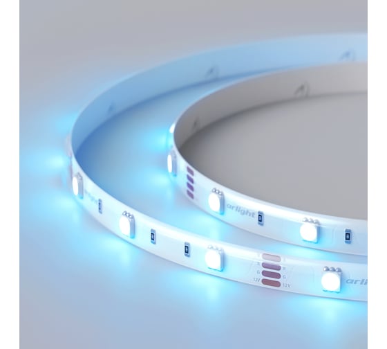 Светодиодная герметичная лента Arlight RTW-SE-B30-10mm 12V RGB 5 м 014619(2)