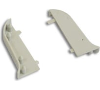 Заглушка REXANT для алюминиевого профиля подсветки 50x16 левая 146-235-2