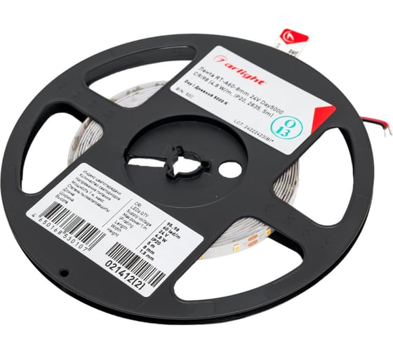 Светодиодная лента Arlight RT-A60-8mm 24V Day5000 CRI98 5 м 021412(2)