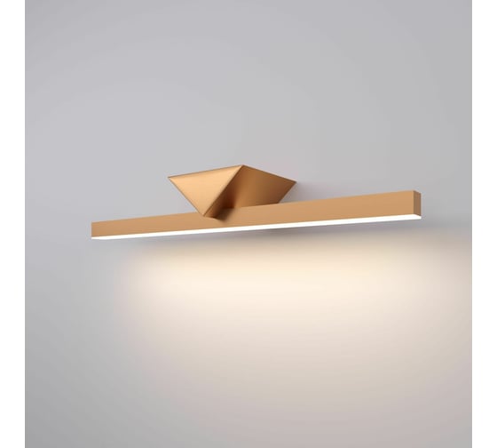 Настенный светодиодный светильник Elektrostandard 40115/LED Delta LED золото a058169 1