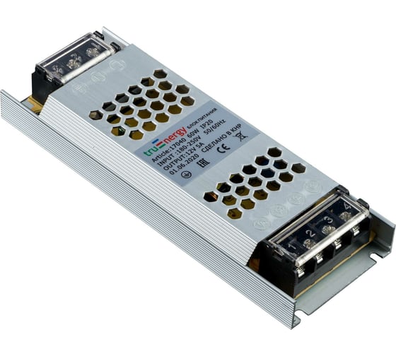 Блок питания для светодиодной ленты truEnergy серия Block Mini 12V 60W 17049
