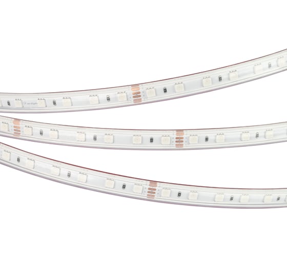 Светодиодная лента Arlight герметичная RTW-PS-B60-12mm 24V RGB 14.4 Вт/м 5 м 021400(2)