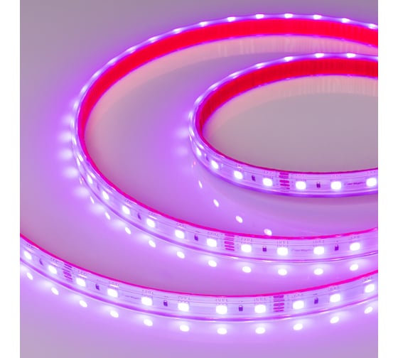 Светодиодная лента Arlight герметичная RTW-PS-B60-12mm 24V RGB 14.4 Вт/м 5 м 021400(2)