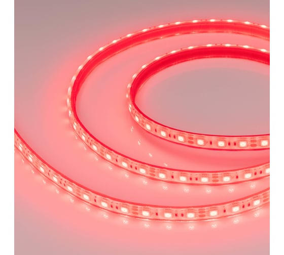 Светодиодная лента Arlight герметичная RTW-PFS-B60-13mm 12V Red 14.4 Вт/м 5 м 036281
