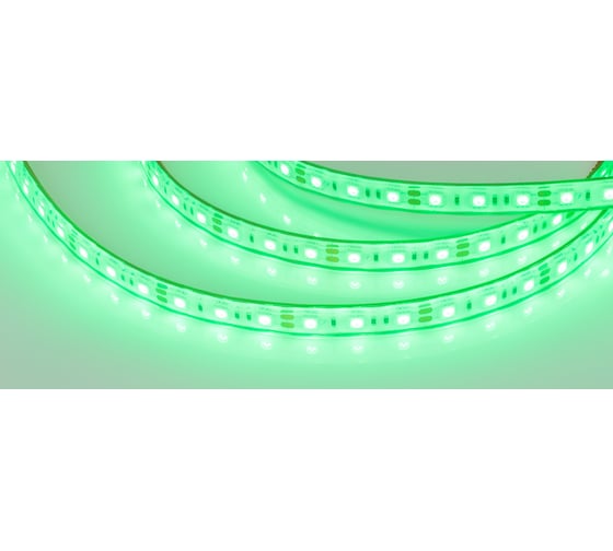 Светодиодная лента Arlight герметичная RTW-PFS-B60-13mm 12V Green 14.4 Вт/м 5 м 036442
