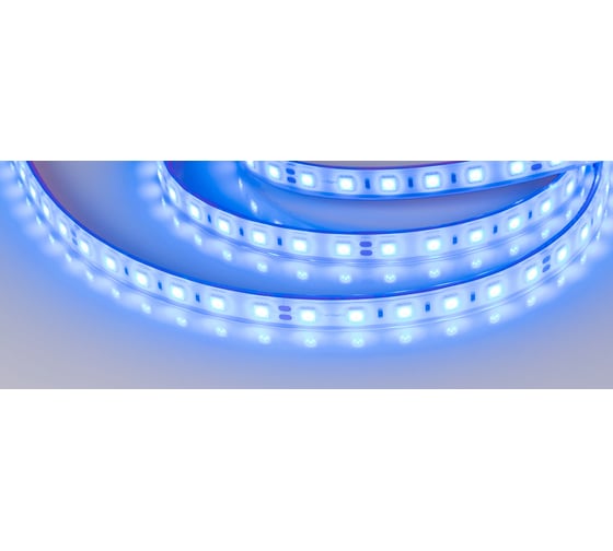 Светодиодная лента Arlight герметичная RTW-PFS-B60-13mm 24V Blue 14.4 Вт/м 5 м 036171
