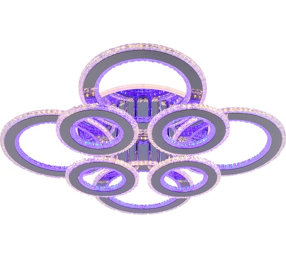Светодиодная люстра Profit Light 8040/4+4 CHR 1