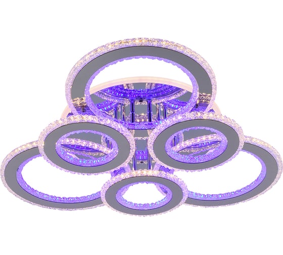 Светодиодная люстра Profit Light 8040/3+3 CHR